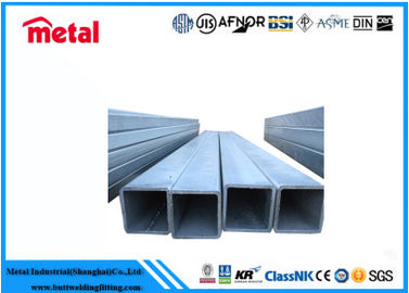 8 material galvanizado de la forma Q215A del cuadrado de tubo de la inmersión caliente de la pulgada Sch80 laminado en caliente