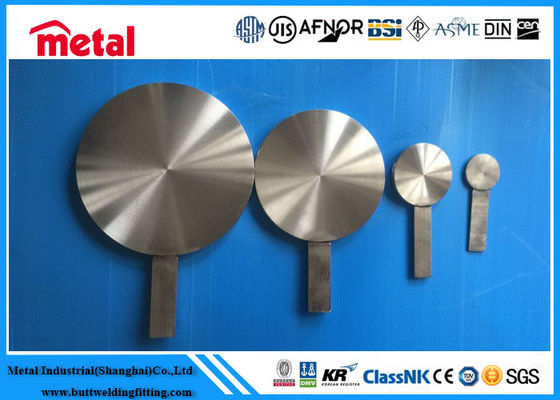 Hastelloy C - reborde ciego de 276 paletas, tuberías de acero de ASME B16 5 y colocaciones