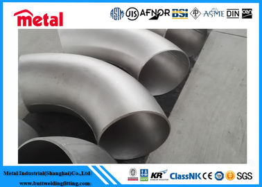 Inconel 600 instalaciones de tuberías de SMLS codo NO6600 de 90 grados para la conexión