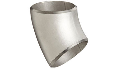 Codo DN150 SCH40 del Ti Gr2 BW 90D/180D/45D de las colocaciones de la tubería de acero de la aleación del titanio