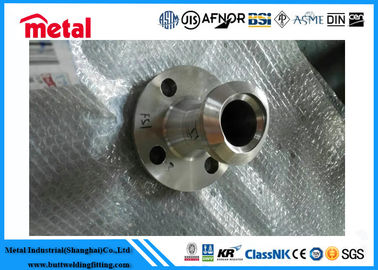 Los rebordes color plata del acero de aleación alean 800 Weldoflange UNS N08800 para la conexión