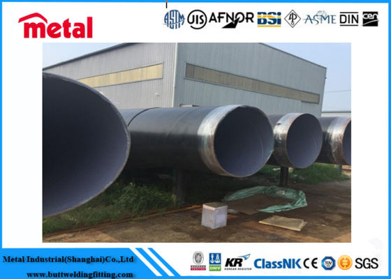 Sch40 Tubos de acero inoxidable recubiertos