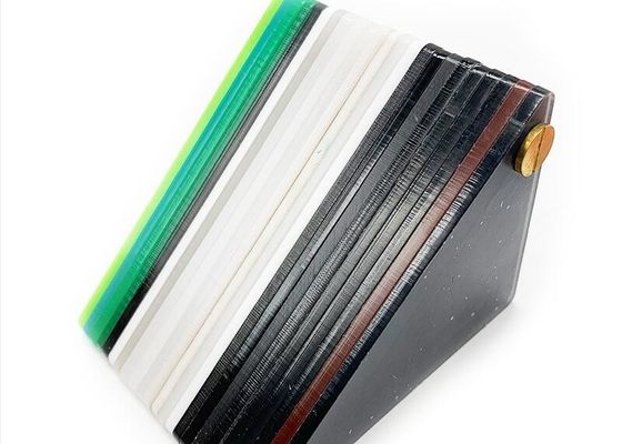 Precisión grande de la hoja plástica de acrílico de la placa del espejo de la tabla de cortar de PMMA que trabaja a máquina el bloque de acrílico claro de cristal orgánico