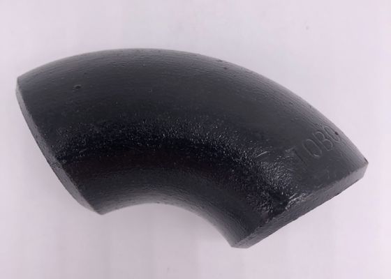 Instalaciones de tuberías de la soldadura a tope del codo EN10025 Q345 de 90 grados