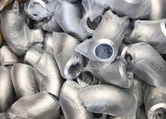 ASTM B815 S31803/S32205 reductor inoxidable a dos caras estupendo de la tubería de acero del estruendo 1,4462