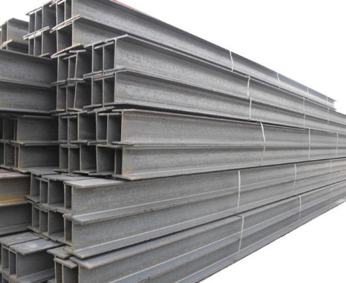 SS400 laminado en caliente galvanizó los haces de acero estructurales de H para la industria