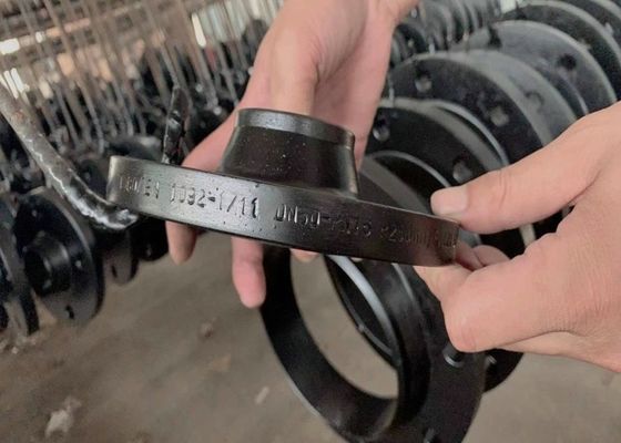 Reborde de acero a dos caras aumentado A105 del cuello de la cara S32750 de Astm del acero de carbono del Std Asme B16.47a del reborde del cuello de la soldadura