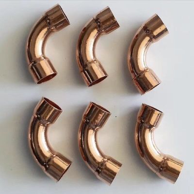 Todo el codo de cobre con el alambre interno y externo de Seat alargó las instalaciones de tuberías comunes de acero inoxidables de agua de la curva flexible