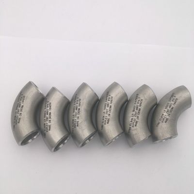 Codo de la soldadura al acero de carbono del grado que sella el codo anticolisión 60 de la verja del codo de la escalera del codo de la columna del hierro del codo