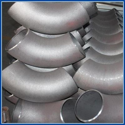 Codo de la soldadura al acero de carbono de 90 grados que sella el codo anticolisión 60 de la verja del codo de la escalera del codo de la columna del hierro del codo