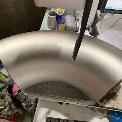 304 alambre interno de acero inoxidable del alambre externo interno del alambre de la curva del codo el 90° instalaciones de 1 de la pulgada tuberías de agua 4 Min Double