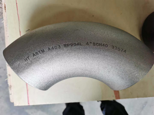 Tubería de acero de la aleación de ASTM/UNS N08800 que cabe el codo L/R 10
