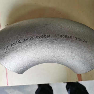 Carpintero 20Cb-3 ASME B16.9 del codo de la soldadura a tope el 90° del tubo de la aleación de níquel