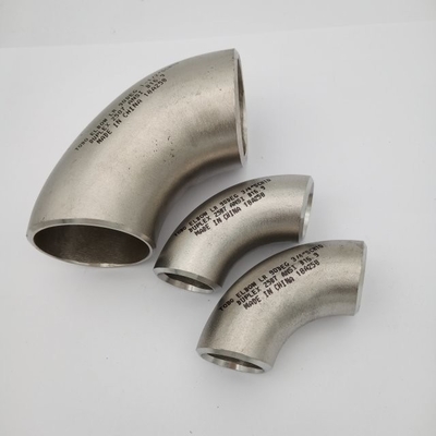 Aleación 800H/800HT 45 grados, instalaciones de tuberías del codo de 90 grados para la industria