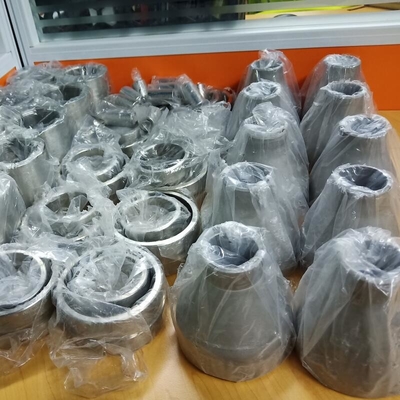 Reductor a dos caras de la estafa de las colocaciones de la soldadura a tope del reductor ASTM A185 F53 2507 de las colocaciones de la tubería de acero