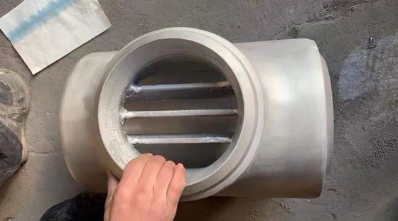 DN 200 milímetros, CAMISETA OBSTRUIDA, SCH80S, SMLS, SS A DOS CARAS, ASTM A815-UNS S31803, BW, ASME B16.9