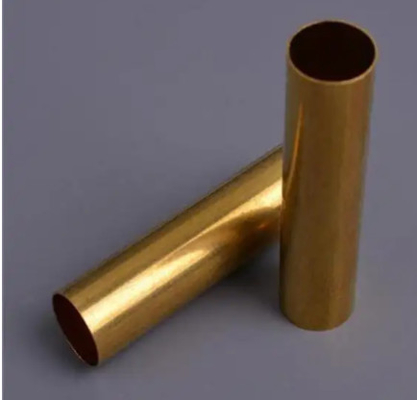 Tubos de cobre amarillo UNS C-27200 rojos. 20,64 x 2,00m m recocidos según ASTM B-135 en barras de 5,800m m