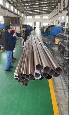 El níquel Aolly instala tubos CuNi 7030 tubos sin soldadura de ASTM B467 fuera del diámetro 40