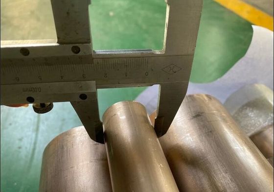 El níquel Aolly instala tubos CuNi 7030 tubos sin soldadura de ASTM B467 fuera del diámetro 25