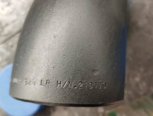Codo inconsútil ASTM C70600 el 1/2” SCH40 del radio de la longitud de la soldadura a tope el 90°