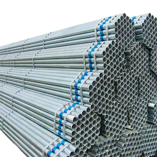 Tubo galvanizado por inmersión en caliente de grado SGCC con varios tamaños de spangles para tuberías de construcción y fluidos 2