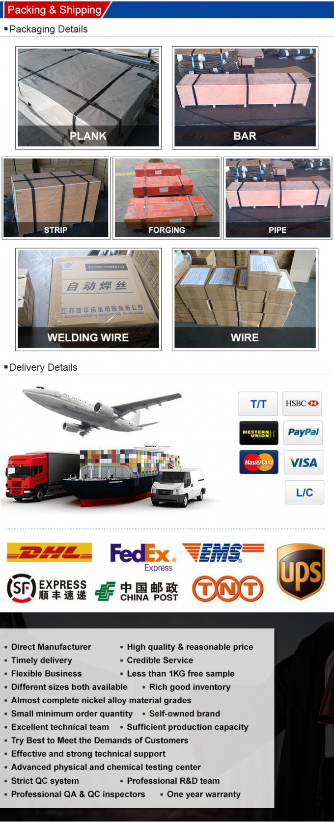 UNS N06625 Tubo de aleación de níquel Inconel 625 Tubo de aleación de níquel Monel 400 K500 2