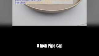 Tapa de tubo de cobre y níquel de 8 pulgadas, presión de 16 bares