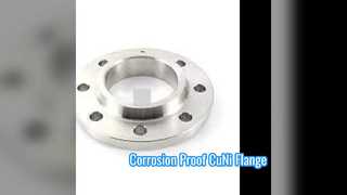 90/10 CuNi Brida PN10 Cuello de soldadura Cara plana