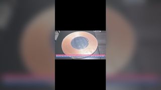 Tubería de cobre en espiral para líneas de agua y gas