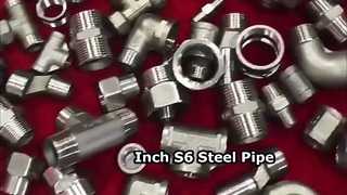 Tubería de acero súper austenítico pulgadas S6
