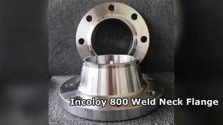 Brida de cuello soldado Incoloy 800 300 lb ASME B16.5