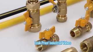 Válvulas industriales de alto rendimiento para sistemas de control de flujo