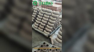 Tubo de codo de 90 grados de acero inoxidable sanitario de alta calidad