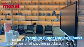 Instalaciones de tuberías súper dúplex 0LR codo ASME B6