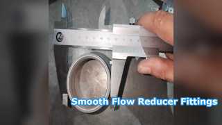 Accesorios reductores excéntricos de acero inoxidable ASME