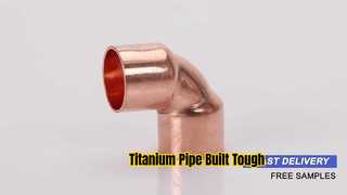 Tubo intercambiador de calor de titanio ASTM B338 Gr2